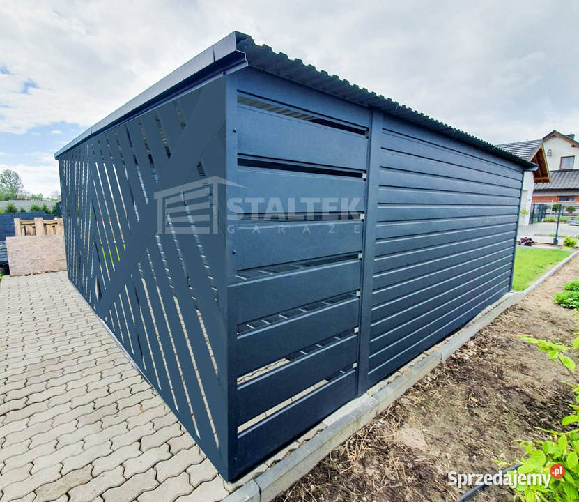 Schowek Domek Ogrodowy 4x4m Wiata 1x4m Panele Ogród świętokrzyskie Kielce