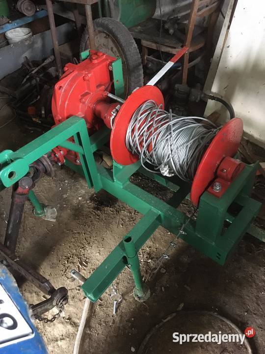 Wciągarka leśna WOM nieuszkodzony Leśnictwo Hyżne