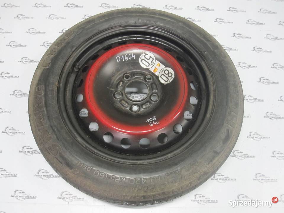 FORD C VOLVO koło dojazdowe 1258516 99M 5x108