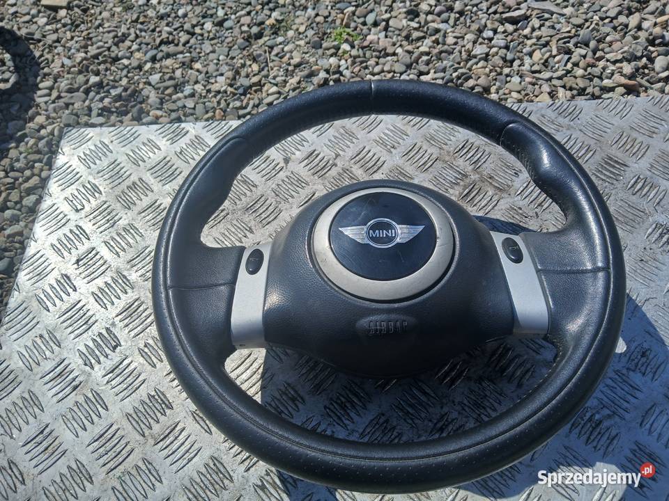 Kierownica skórzana poduszka Mini Cooper R50 Radłów