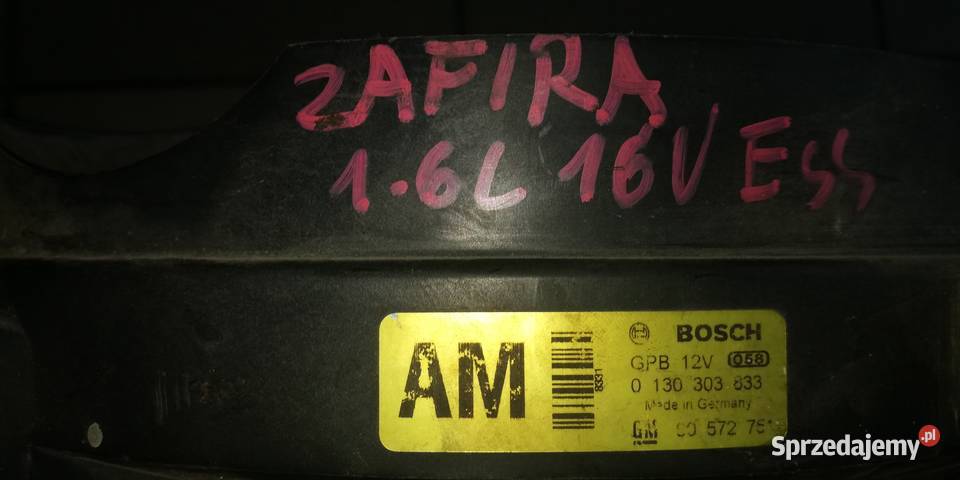 wentylator chłodnic benzyna Opel Astra GH Zafira Piotrków Trybunalski