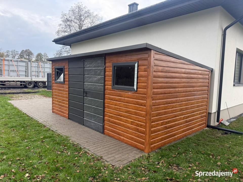 Domek Schowek Ogrodowy 54 złoty dąb ciemny Sprzedaż