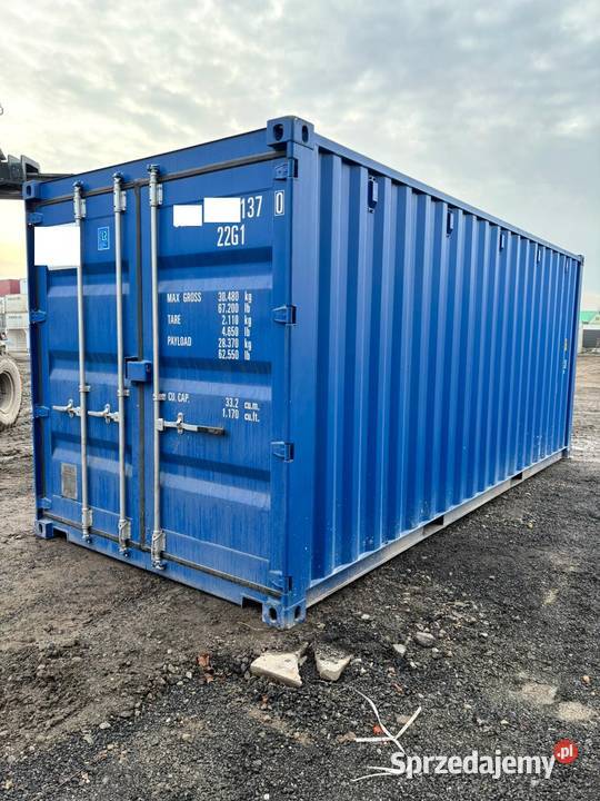 20DV KONTENER 6 METROWY NOWY NIEBIESKI Gdynia