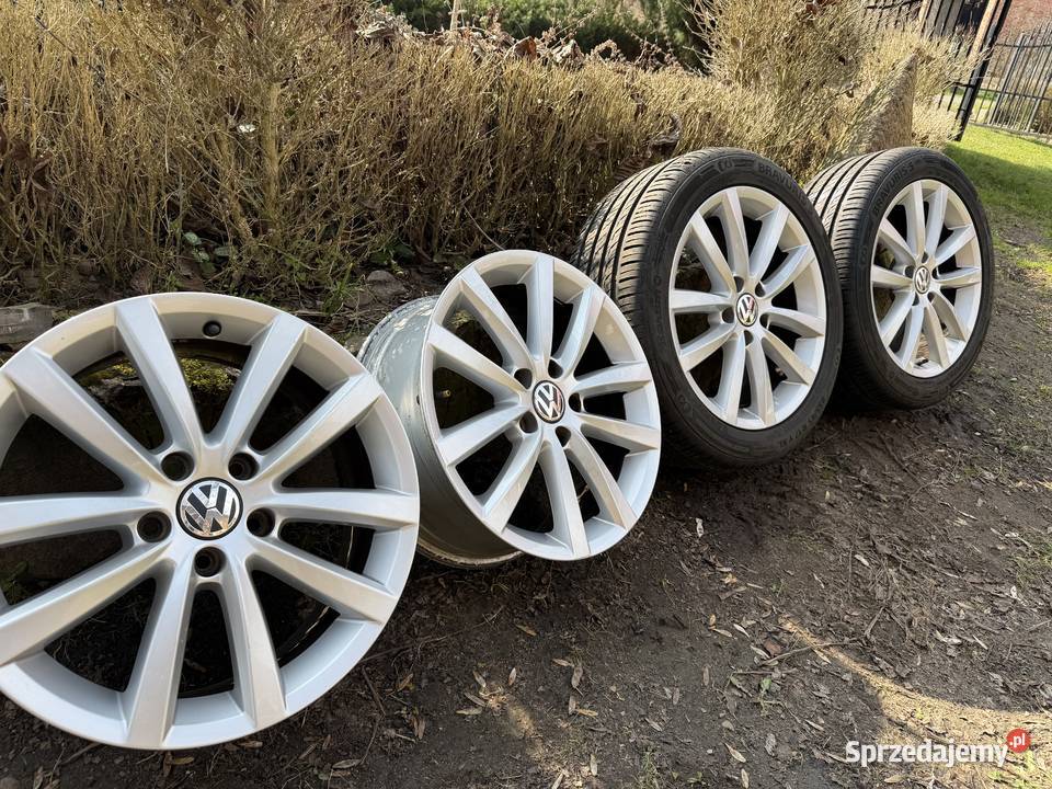 Alufelgi VW 17 5x112 Passat Golf Caddy Tiguan dolnośląskie Góra