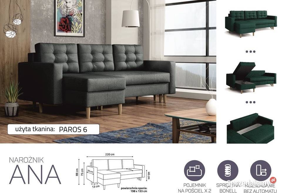 Narożnik Ana Wieruszów sprzedam