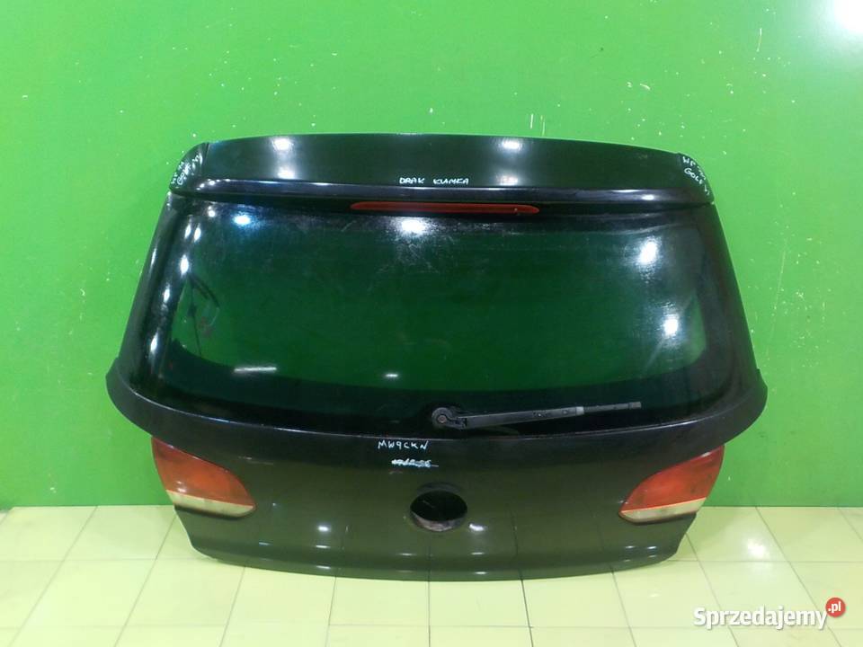 VW GOLF VI 09r HB 5D klapa tyl Suków