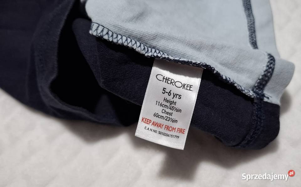Bluzka długi rękaw chłopięca Cherokee 116 Odzież Czeladź