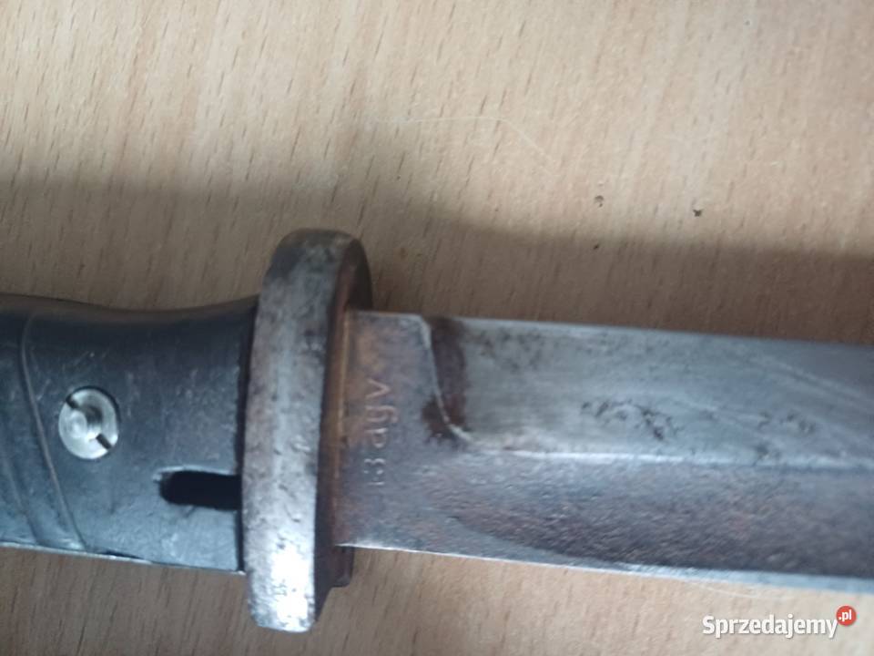 Pochwa z żabką mauser 8498 plus bagnet lubelskie sprzedam