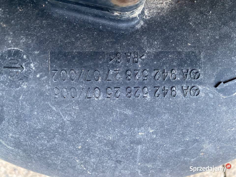 Mercedes Actros MP3 MP2 wlot powietrza łódzkie Zgierz