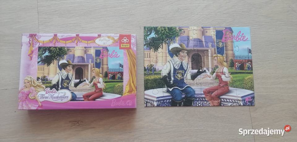 Puzzle Barbie firmy Trefl Puzzle Wągrowiec sprzedam