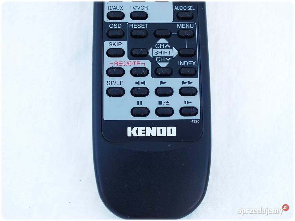 Pilot KENDO 4920 do magnetowidów VHS z lat Piloty Żary