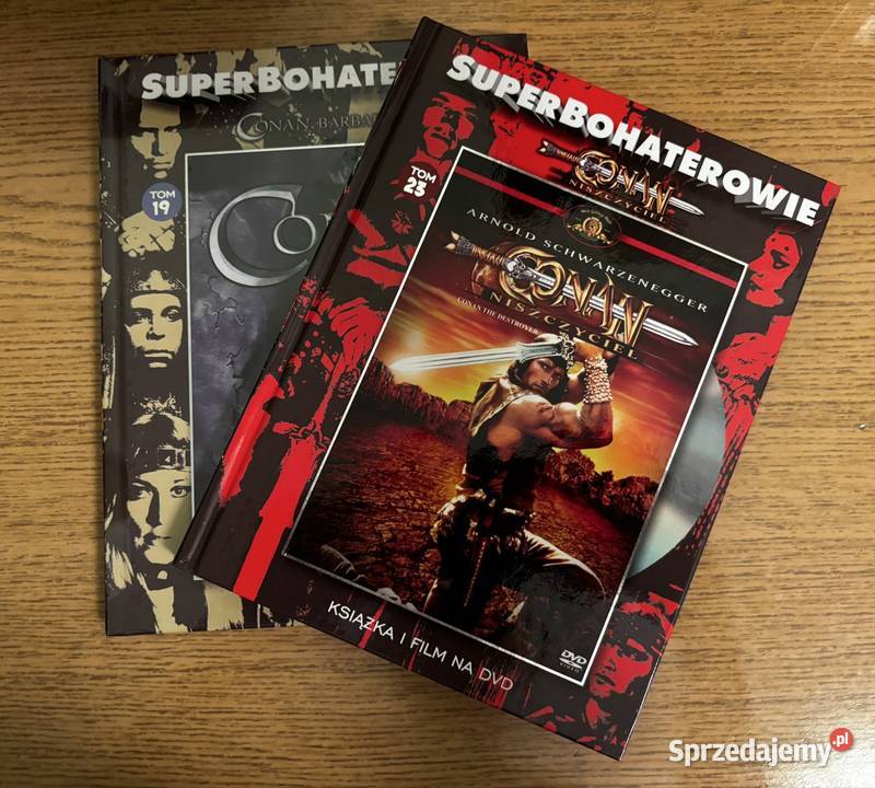 Conan Barbarzyńca i Conan Niszczyciel kolekcja mazowieckie Warszawa