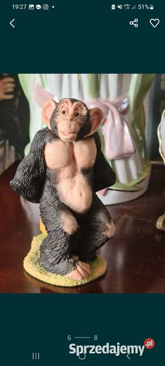 Figurka Goryl 1995 Pozostałe mazowieckie Przasnysz