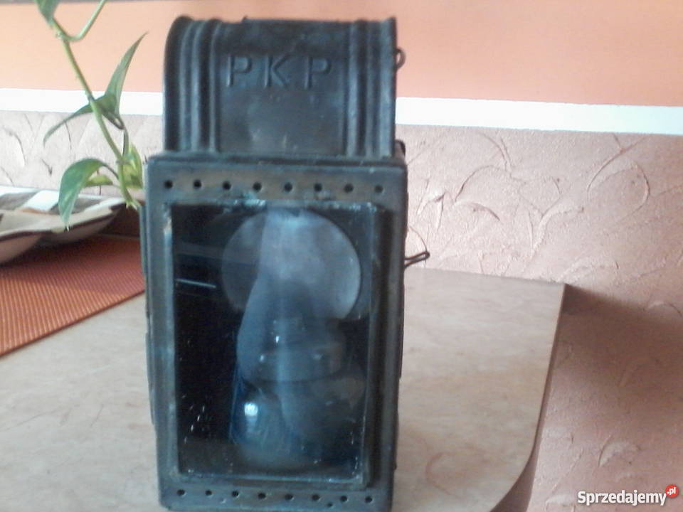 Lampa karbidowa 1928 r PKP Antyki Dulcza Wielka