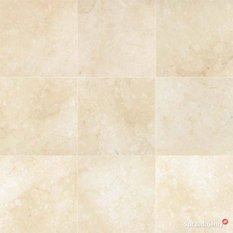 Płytki Marmur Crema Nouva polerowany 61x61x13 Rumia