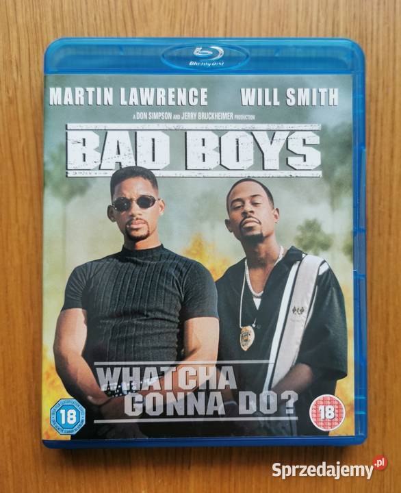 Bad Boys Bluray En 1995 Will Smith 1 płyta Parzęczew sprzedam