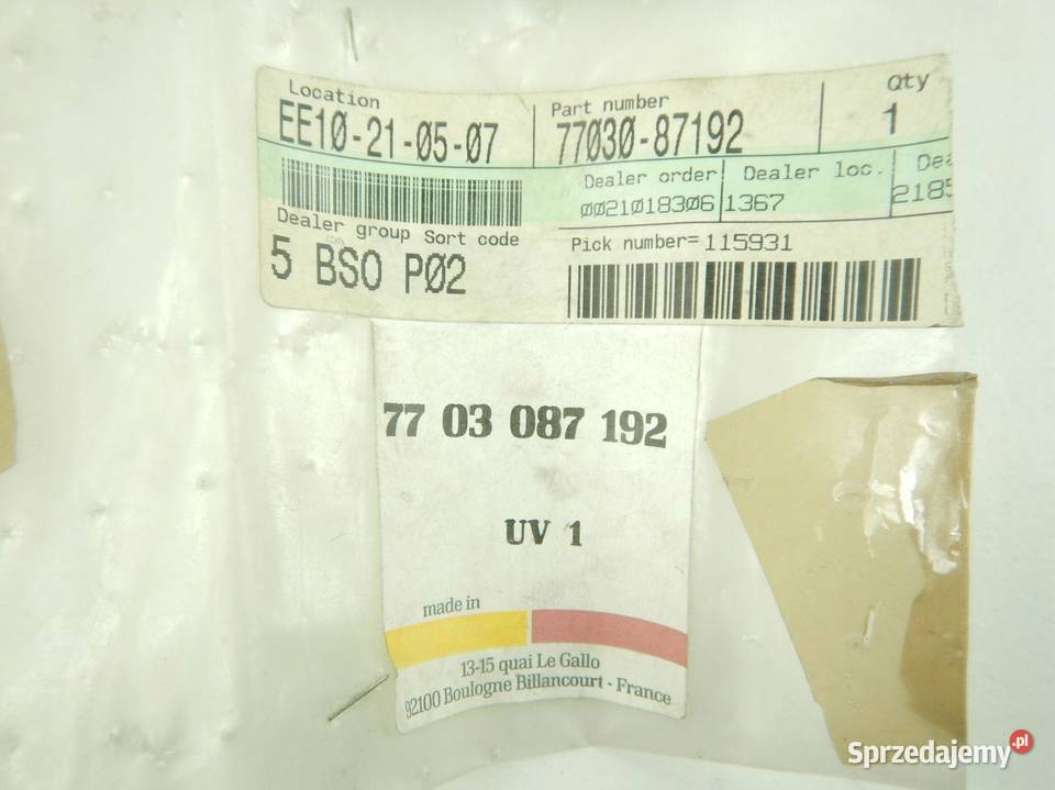 USZCZELNIACZ SIMMERING WAŁU NISSAN INTERSTAR