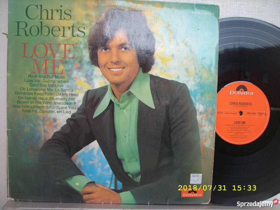 Pop LP CHRIS ROBERTSLOVE ME Kultura i Rozrywka Wołów