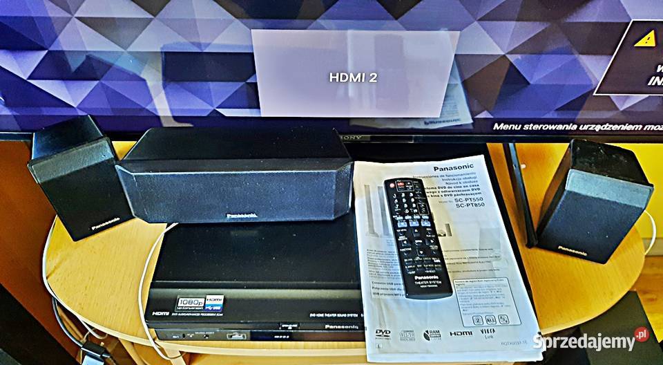 Kino domowe Panasonic model SCPT550 5.1 Ostrów Wielkopolski
