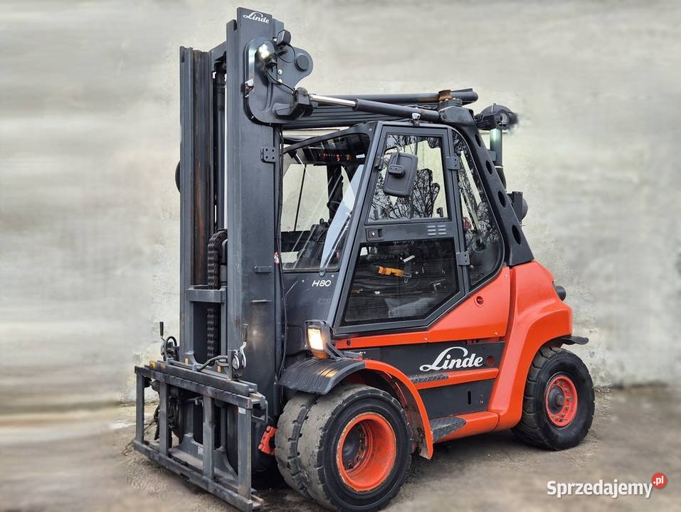 Linde H80D TRIPLEX przesuw klima 4 sekcje hydr Rybnik sprzedam