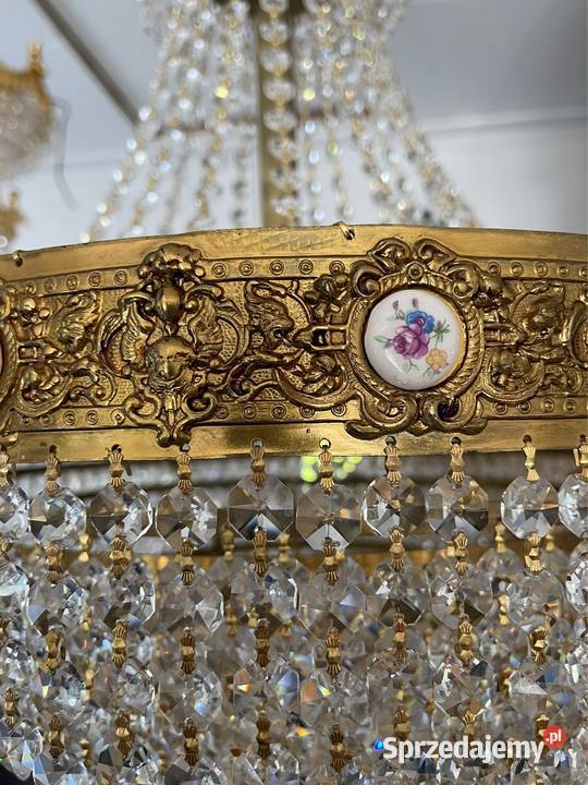 Żyrandol ogromny pałacowy lampa dolnośląskie sprzedam