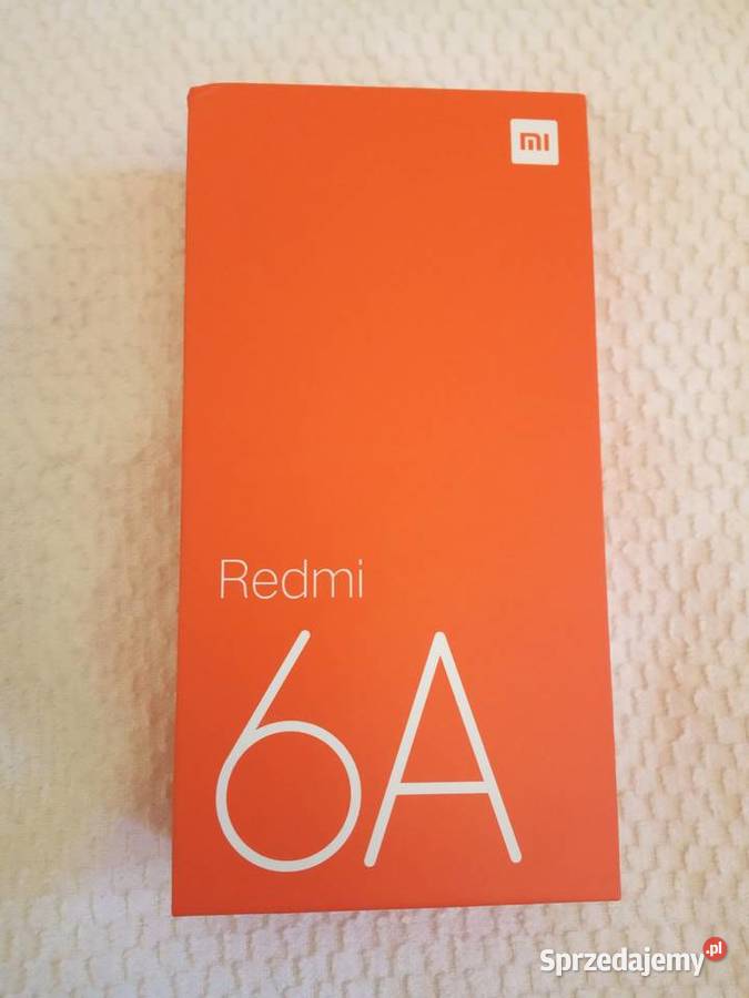 Opakowanie po REDMI 6A