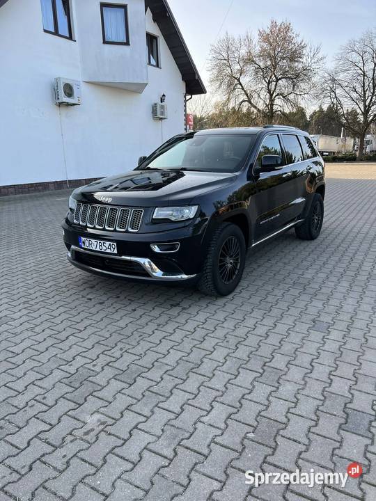Jeep Grand Cherokee 30 CRD V6 Summit 250 Polski podgrzewane fotele Ostrów Mazowiecka