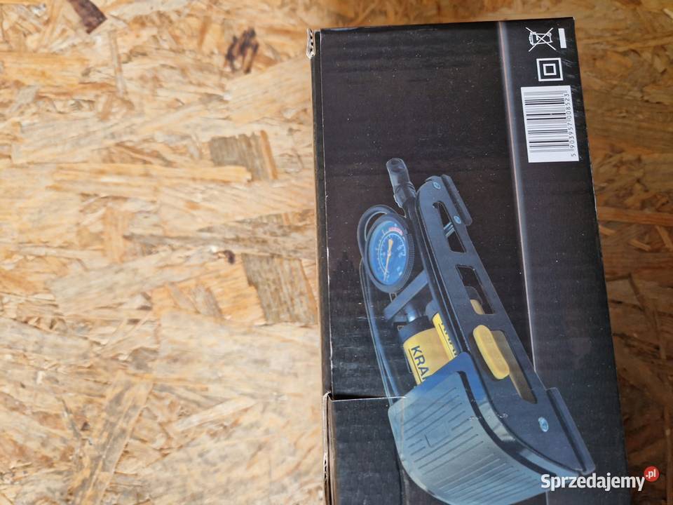 POMPKA NOŻNA Z MANOMETREM KD11824 Głogowa sprzedam
