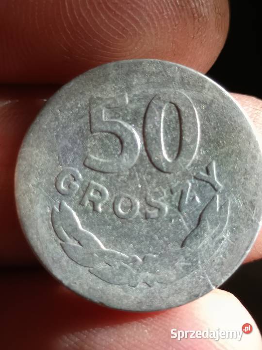 sprzedam monete 50 gr 1957 r lekka skretka Antyki, Sztuka, Kolekcje Chełm