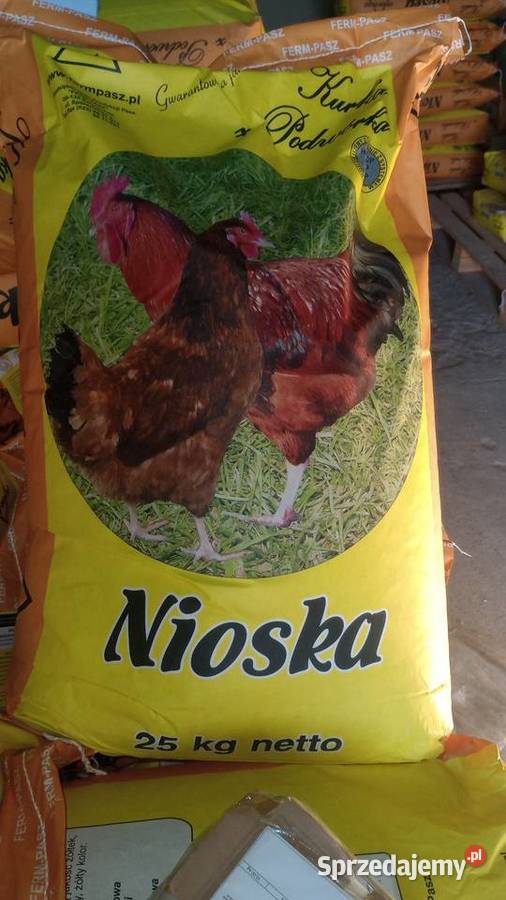 Pasza kur niosek na I i II okres nieśności Nowa Wieś Szlachecka