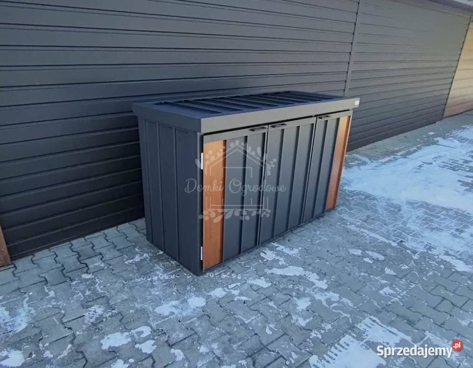 Zabudowa koszy na śmieci wiata śmietnikowa dolnośląskie Kłodzko