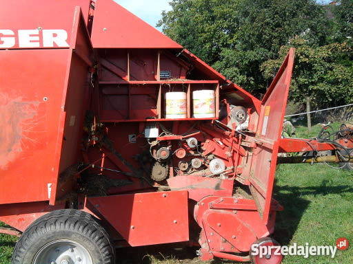 Prasa rolująca WELGER RP 165 Owijanie siatka małopolskie Limanowa