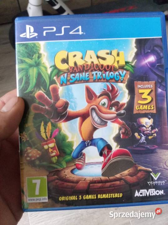 Gra crash bandicoot trylogy