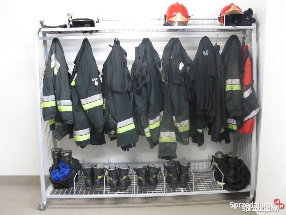 Wyposażenie do szatni straży pożarnej wieszaki Bydgoszcz