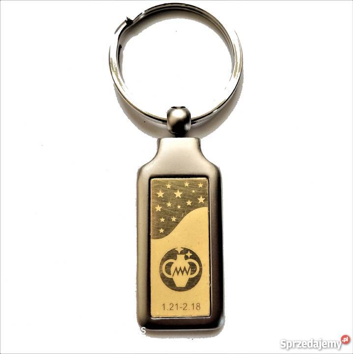 Brelok do kluczy znak zodiaku wodnik Zegarki i Biżuteria opolskie Nysa