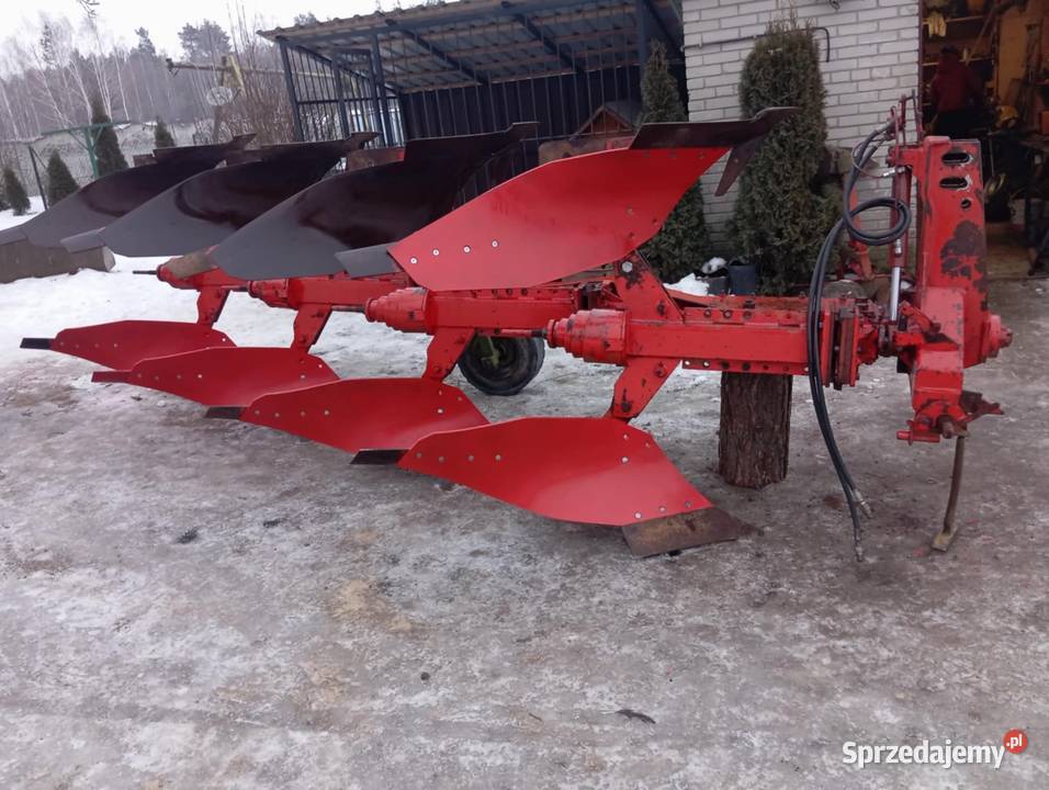 Pług pługi kverneland 4 skibowy obrotowy Łagów sprzedam