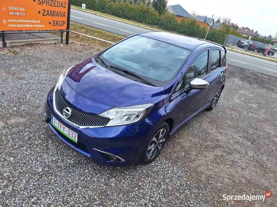 NISSAN NOTEBENZYNANAVIGACJAASYSTENT PASA