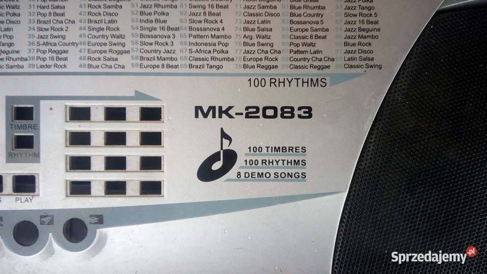 Keyboard organy MK2083 klawisze płyta części Zamość