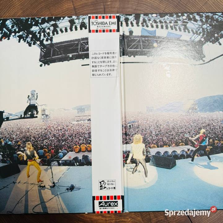 Scorpions World Wide Live NMEX Japan Obi 2 LP Warszawa
