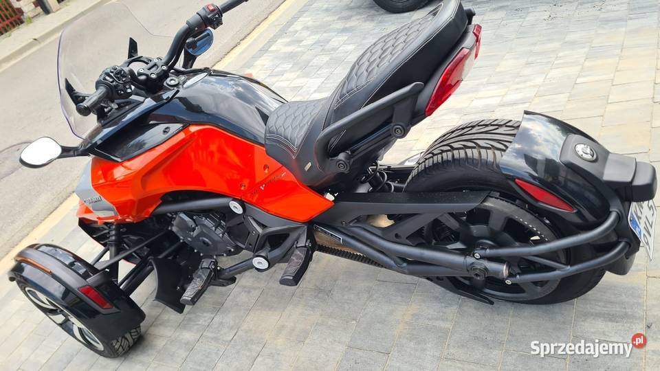 używany BRP Can am Spyder F3 2015r przebieg 3185 nieuszkodzony małopolskie Chełmiec