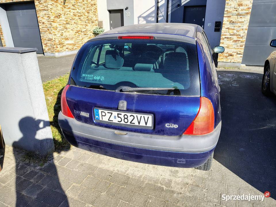 Renault Clio 14 1999r sprawny przegląd do marca wielofunkcyjna kierownica Czmoń