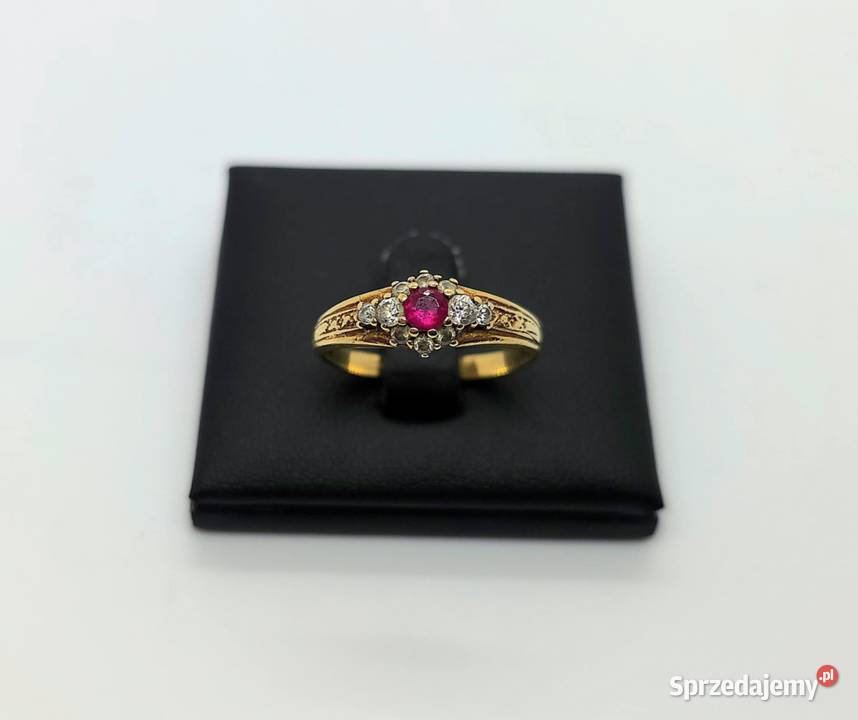 Złoty pierścionek próby 585 284g Rozmiar 19 Elbląg