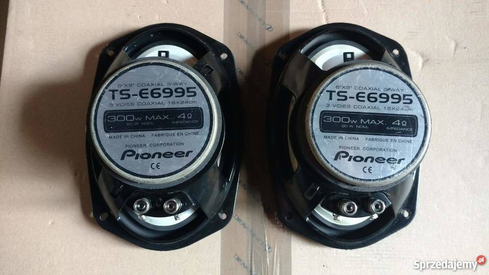 Głośniki Pioneer 3 way 300W 6x9 TSE6995 podkarpackie Łańcut