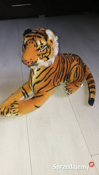 Pluszowa zabawka Tygrys z dźwiękiem Wołomin sprzedam