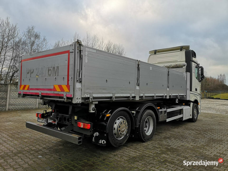 Mercedes Actros 2545 Wywrotka 3Stronna Elbo 6x2 Rok produkcji 2017 Daleszyce sprzedam