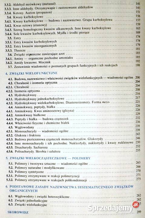 Chemia organiczna Witold Danikiewicz Chełm