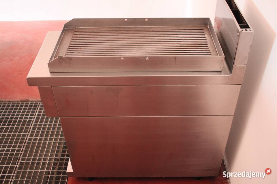 Płyta grillowa wolnostojąca ryflowana GAZ Biznes i Przemysł