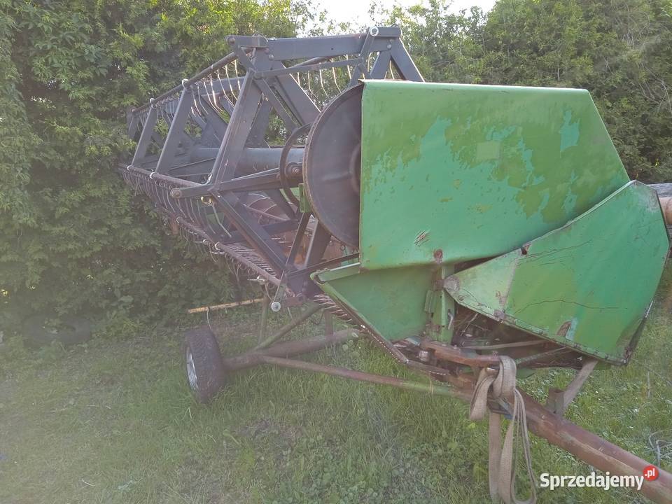 Heder 420m z wózkiem John Deere Do kombajnów Suchowola