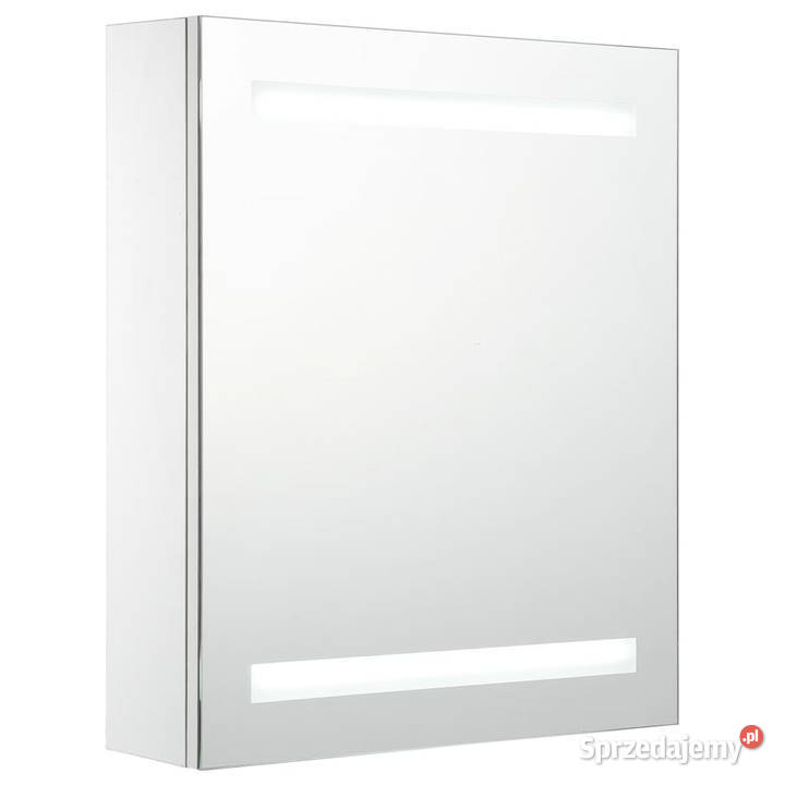 Szafka łazienkowa z lustrem i LED 50 x 135 x 60 Warszawa