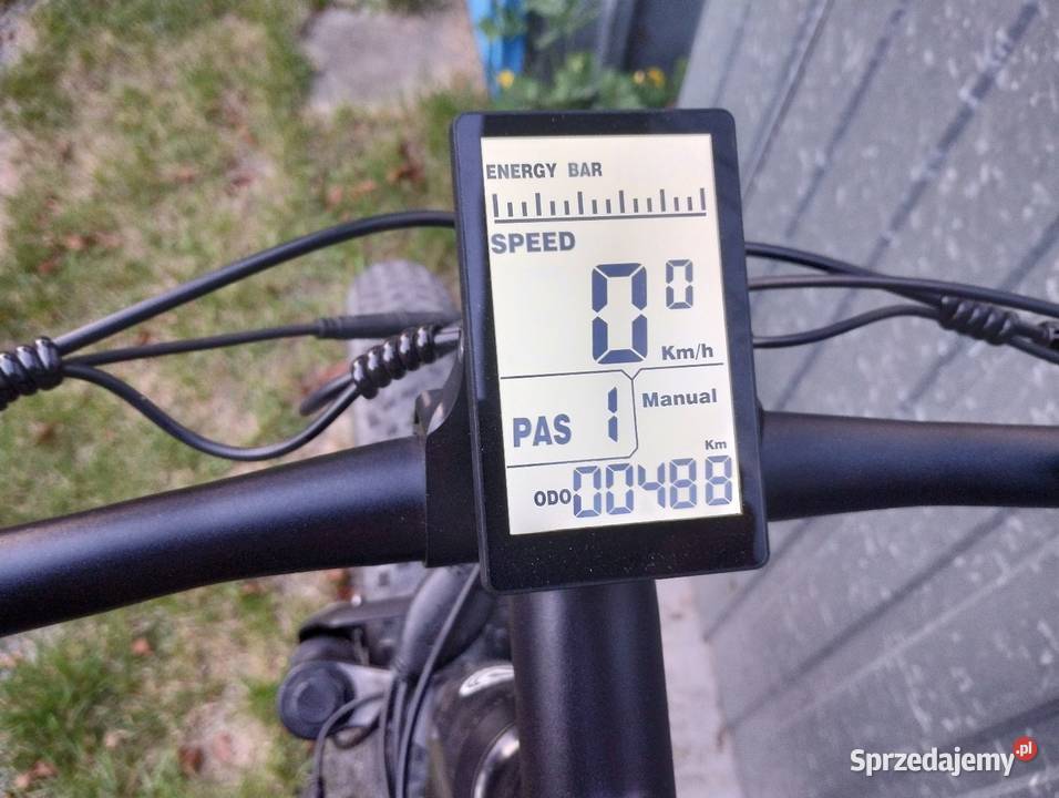 VARUN 1000W 48V 18AH 40H Shimano 7speed 2640 Elektryczne